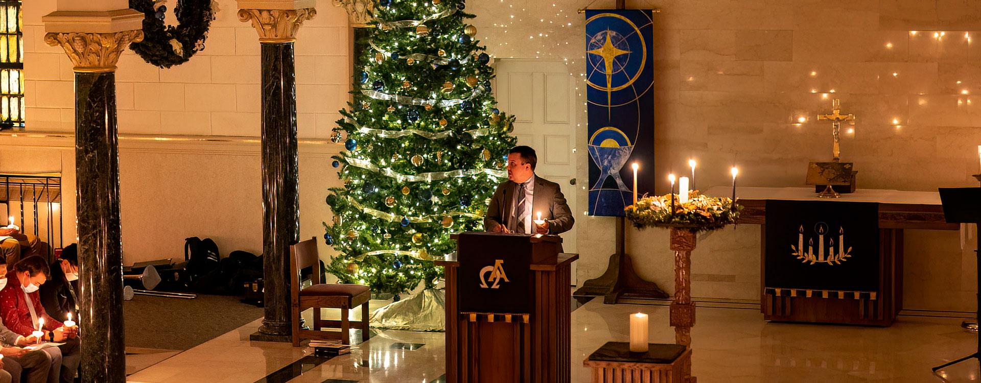 Service of Light for WLC Christmas in the Chapel